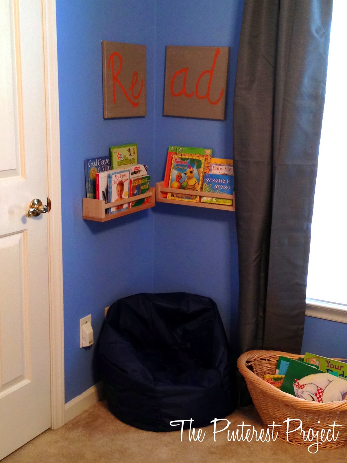 Easy, Inexpensive Reading Nook | The Pinterest Project